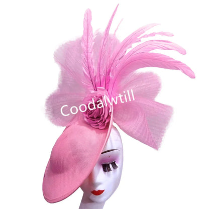Chic and trendy fascinator designed for women, showcasing a blend of classic and contemporary style for any elegant occasion.