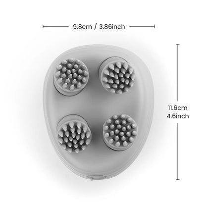 SALORIE Electric Wireless Head Massager with modern aesthetics and advanced features, perfect for sophisticated self-care rituals.