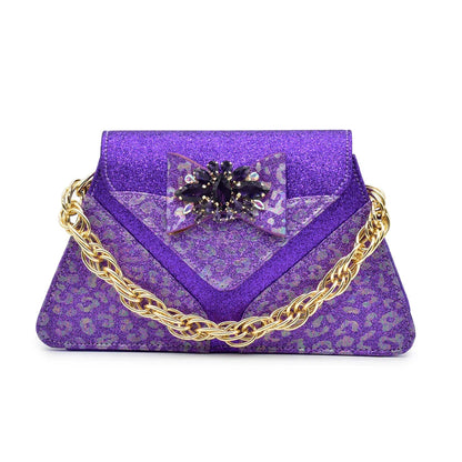 Exquisite purple peep toe women’s sandals with elegant high heels, perfect for weddings and parties.