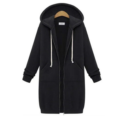 Luxurious women's thick hooded parka jacket in a casual style, perfect for autumn and winter. Features a loose fit, durable nylon fabric, and elegant lace-up decoration, showcasing sophistication in winter fashion.