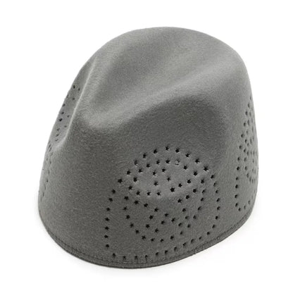 Upscale unisex fedora designed for Eid prayers, presenting a chic geometric aesthetic in vibrant colours.