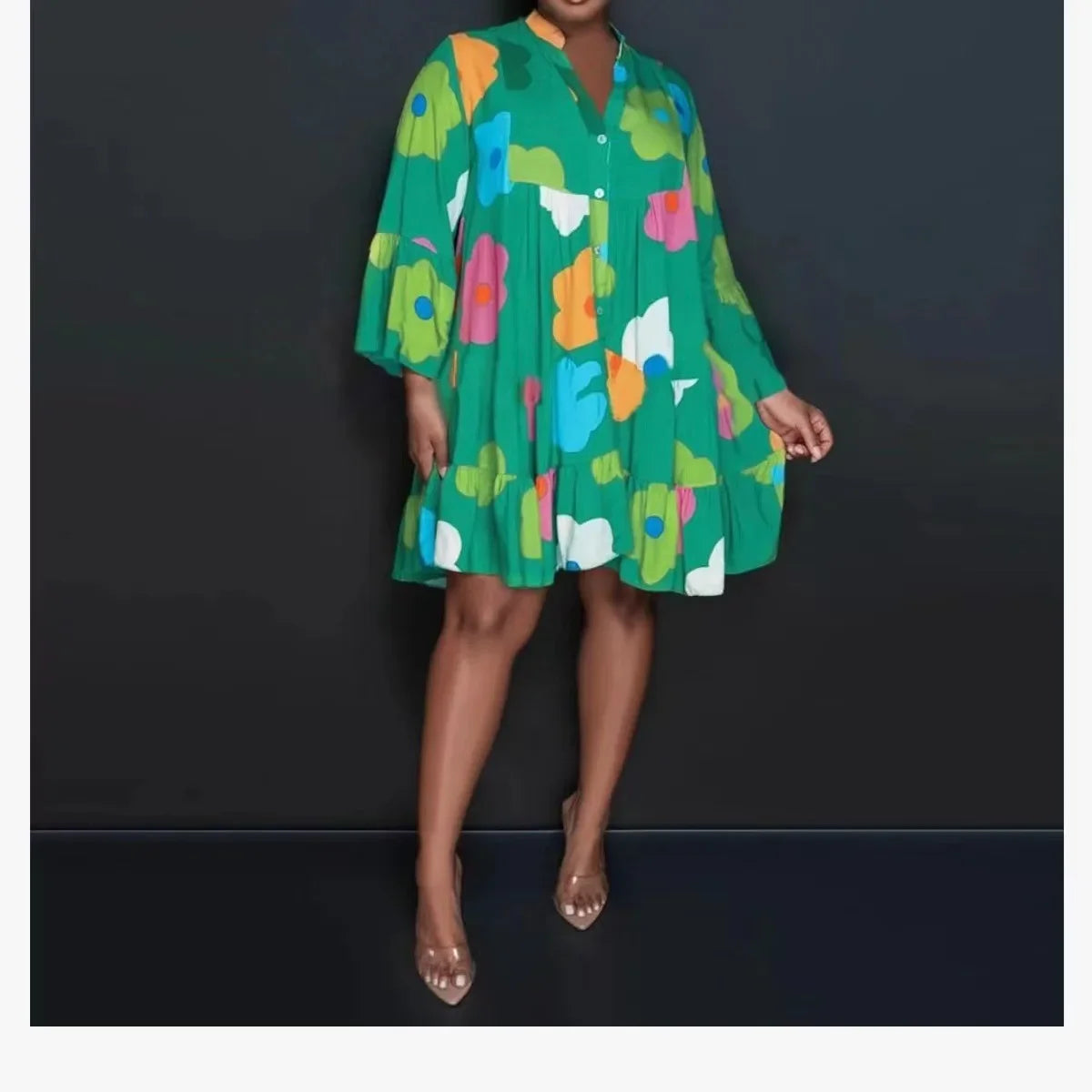 Trendy Casual Jumpsuit with Swing Design, tailored for a luxurious loose fit and made from high-quality polyester for ultimate elegance.