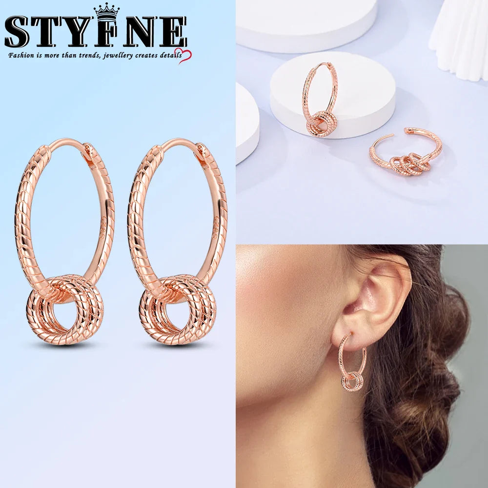 Chic pavé crystal adorned 925 sterling silver earrings showcasing a geometric style for modern women looking for elegant accessories.