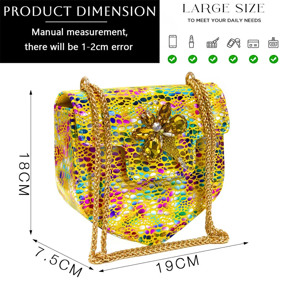 Elegant yellow crystal pointed toe pumps for women, showcasing sophisticated design and luxurious style, perfect for parties and special occasions.