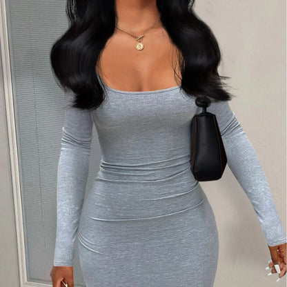 Elegant solid colour mini checkered dress for women, showcasing luxurious comfort and a chic fit and flare style, perfect for sophisticated occasions.