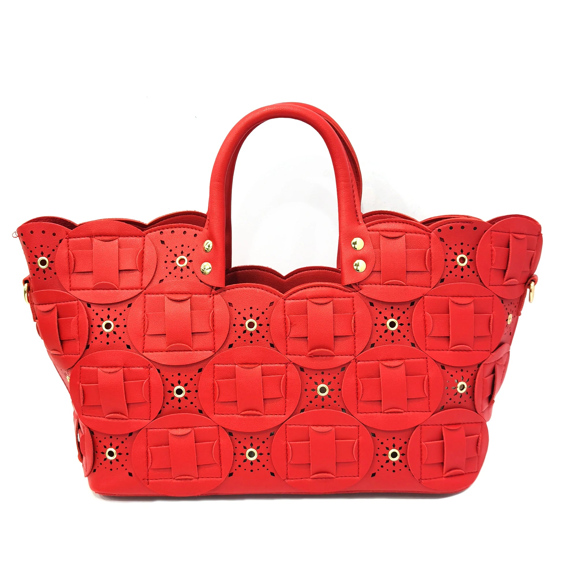 Close-up of the intricate rivet detail on high heeled shoes, emphasizing the craftsmanship and stylish appeal for women seeking elegance.