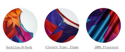 Fashionable sleeveless floral tank dress for women, revealing graceful A-line style, expertly crafted for a refined yet relaxed look.