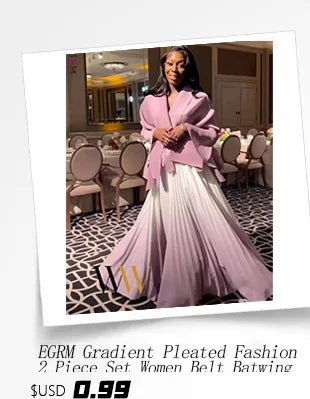 Stylish batwing sleeve top, part of the EGRM Luxury Plus Size 2-piece skirt set, ideal for parties or elegant occasions.