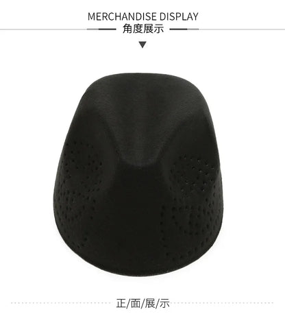 Premium polyester Eid prayer cap for adults, adorned with a striking geometric pattern, perfect for elegance and comfort during Ramadan.