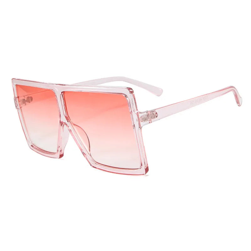 Elegant FenQiqi oversized square sunglasses for men and women, featuring a luxurious UV400 protection lens with dimensions of 55mm height and 65mm width.