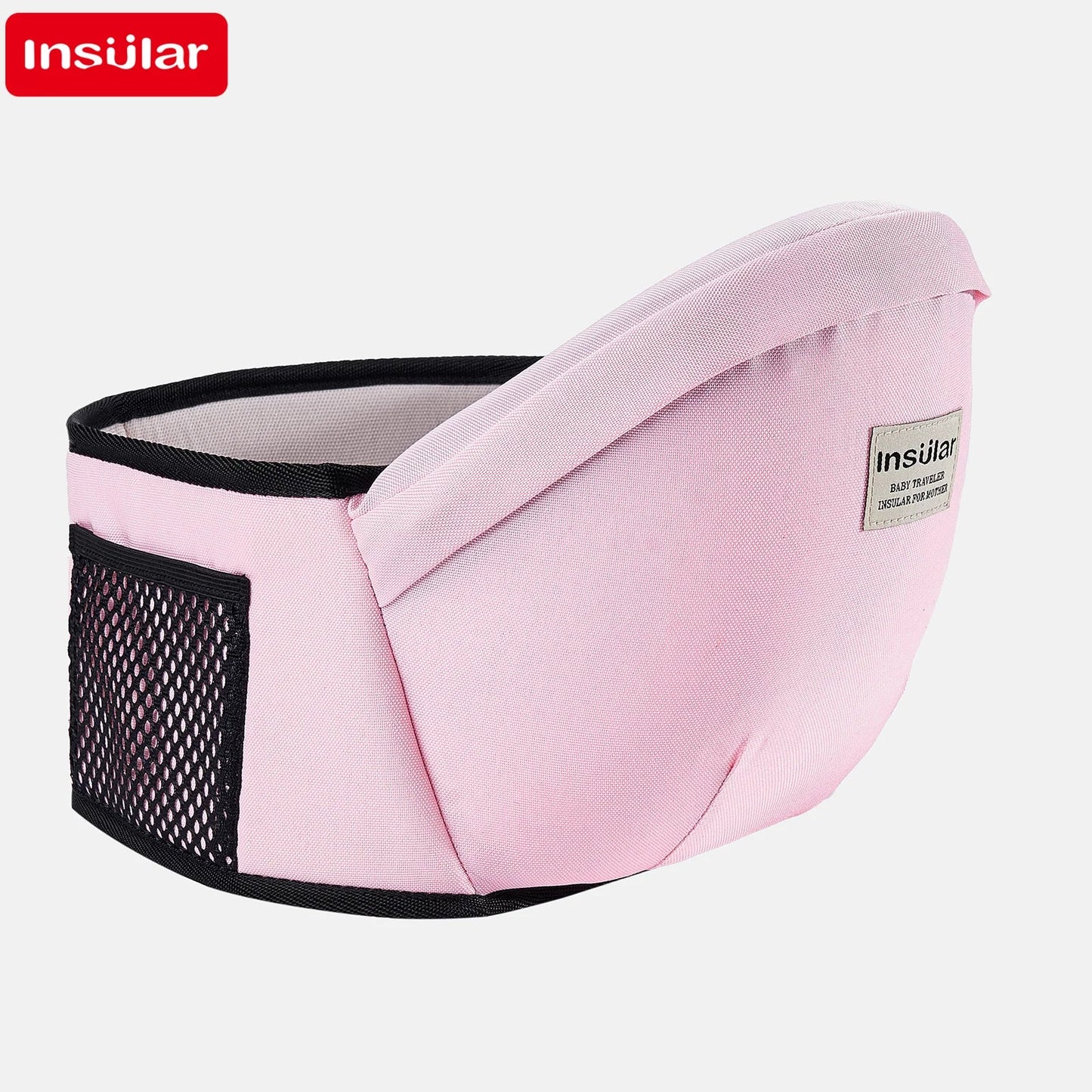 Luxury Adjustable Baby Carrier Waist Stool Backpack featuring a sleek design, ideal for infants aged 0-2 years with a robust load capacity of 20kg.