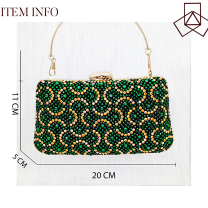 Opulent QSGFC Italian sandals with crystal embellishments, featuring a sophisticated high heel and peep toe style, perfect for special events.