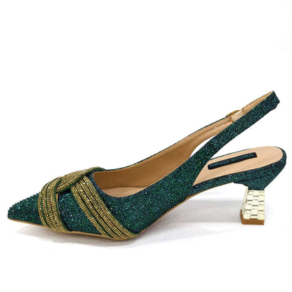 Elegant Venus Chan women's black pointed-toe pumps featuring a sophisticated hollow design, ideal for party events.