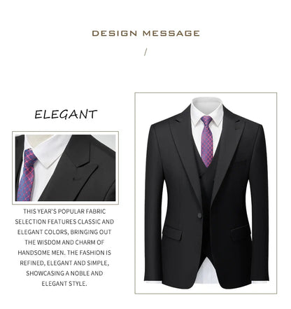 Men wearing an Italian slim fit suit in a stylish setting, exemplifying smart casual elegance and contemporary fashion.