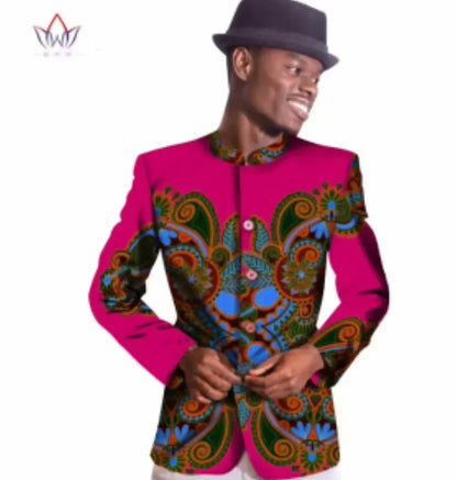 Elegant African print dress for women in vibrant Dashiki Ankara fabric, perfect for evening parties and events.