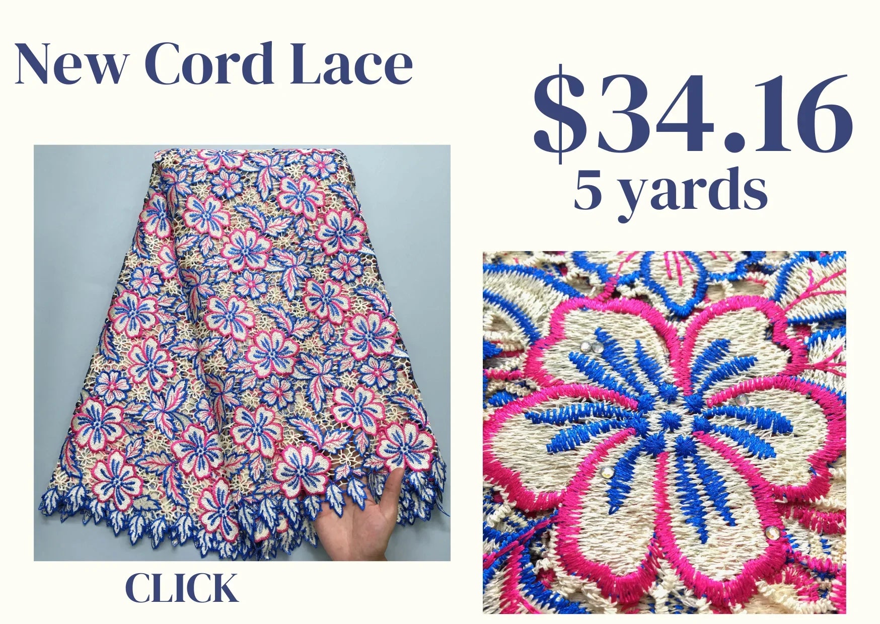 Richly textured Nigerian wedding dress fabric made from Milk Silk and embroidered tulle, adorned with shimmering sequins, 51-52 inches wide for high-end designs.