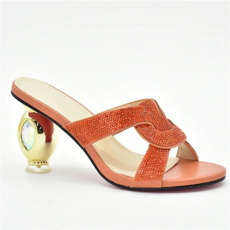 Chic blue open toe pumps featuring a super high square heel, designed for elegance and comfort.