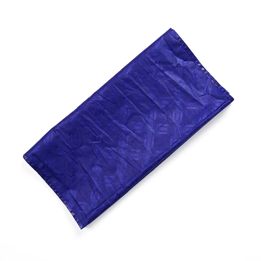 Elegant H&D Women's Bazin Riche African Dress featuring intricate embroidery, perfect for traditional weddings and special occasions.