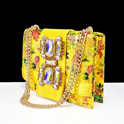 Elegant QSGFC Women's Rose Gold Sandals, showcasing a stylish high heel design with rhinestone embellishments, perfect for parties and weddings.