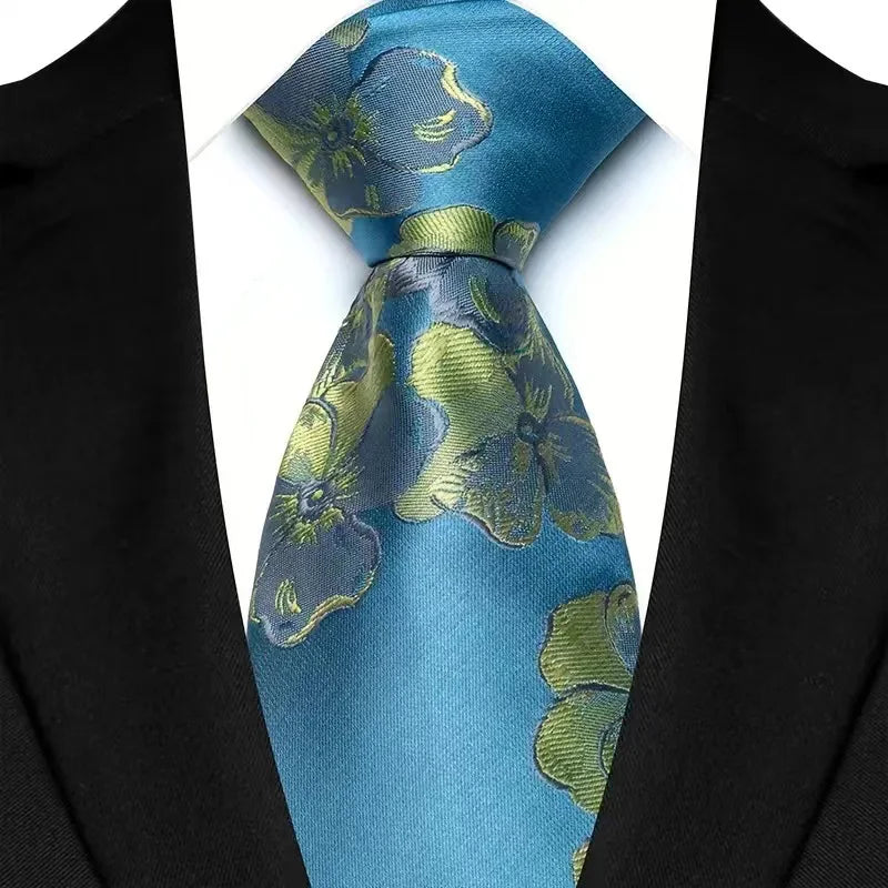 Premium quality necktie in a classic striped pattern, ideal for the discerning gentleman seeking elegance and versatility in men's fashion accessories.