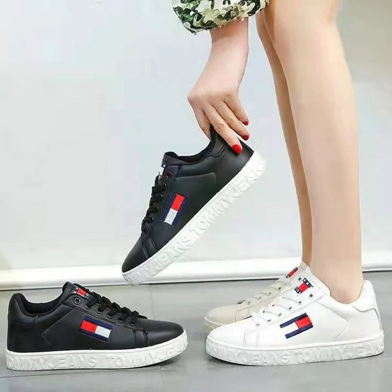 Sleek profile of women's knee-high Chelsea cowboy boots showcasing a modern square heel and pointed toe, designed for comfort and sophistication in sizes 36-50.