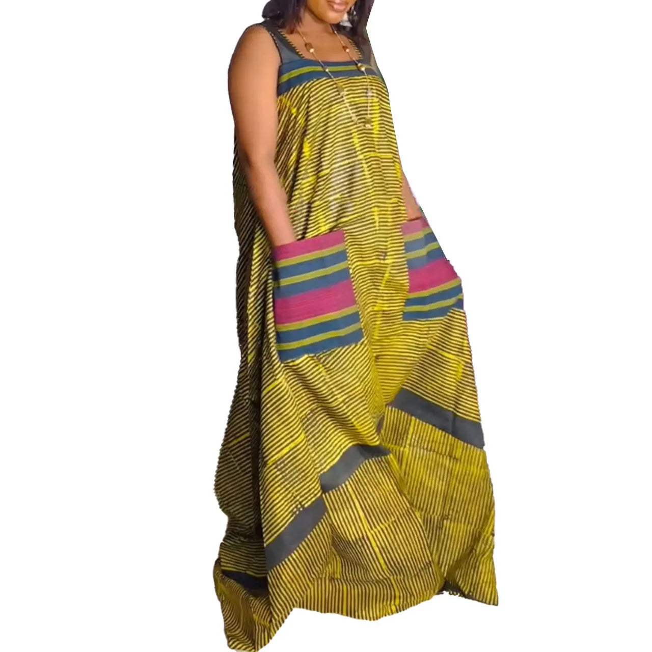 Stylish CM.YAYA Women’s High Waist Jumpsuit, offering versatile styling options from elegant heels to casual sandals for every occasion.