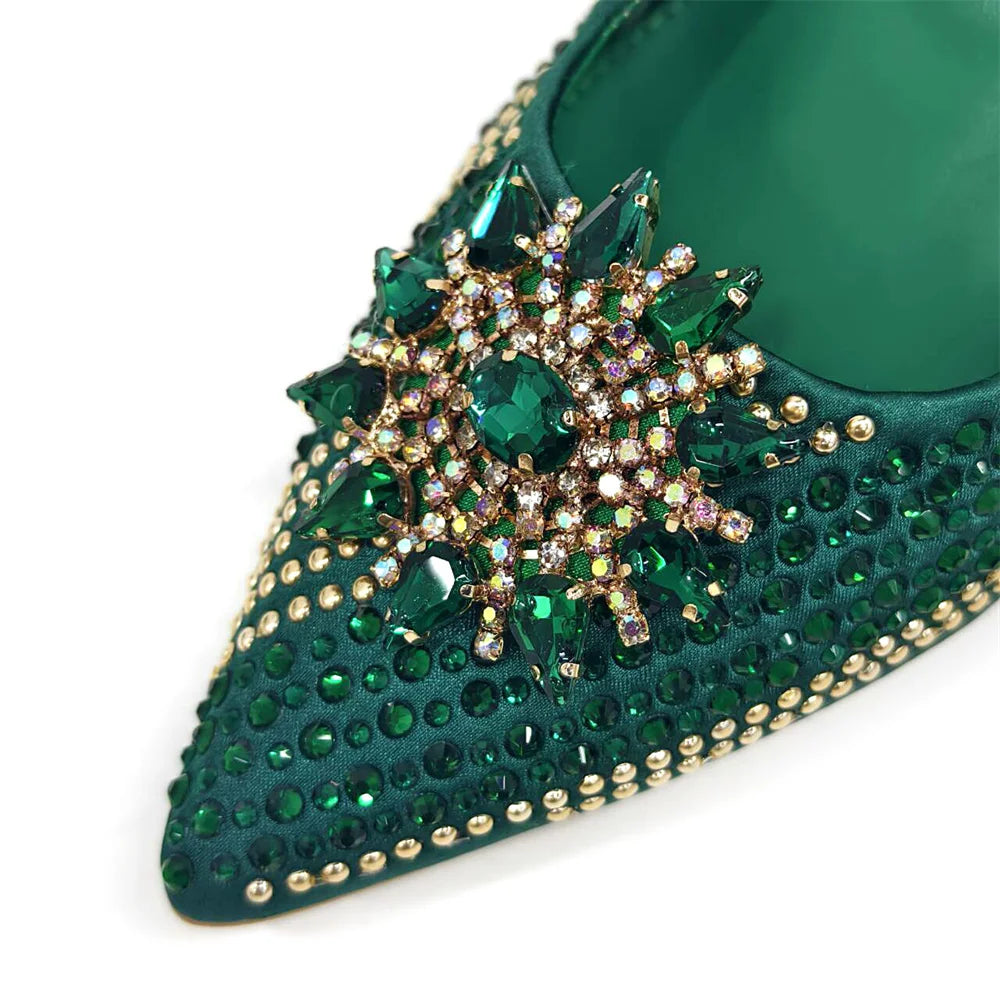 Sumptuous women's pumps, featuring a true-to-size fit and premium PU lining, making them an exquisite choice for special occasions and elegant events.