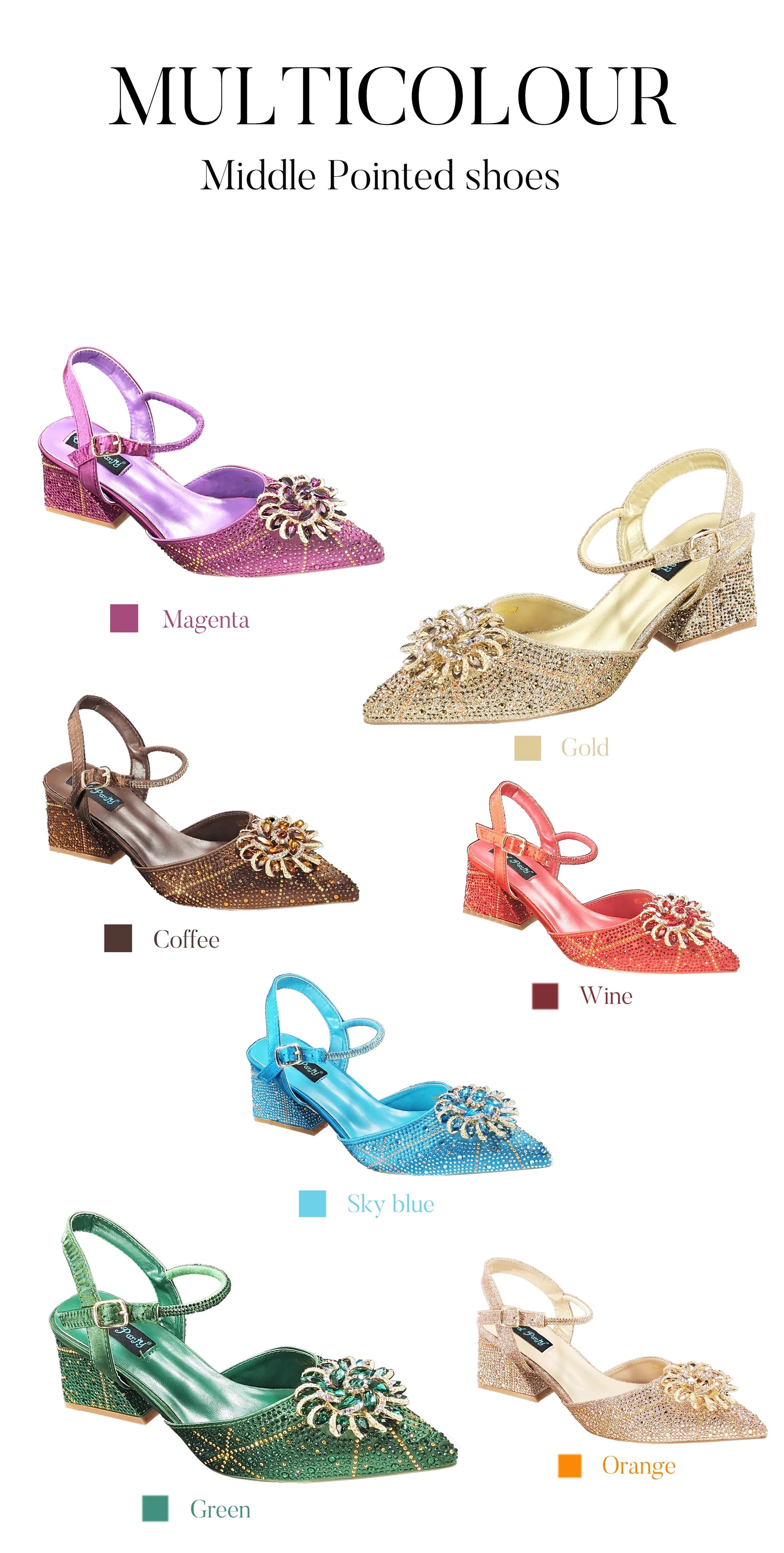 Chic QSGFC women's diamond bag in coffee colour, complete with a long chain shoulder strap, designed to complement elegant footwear.