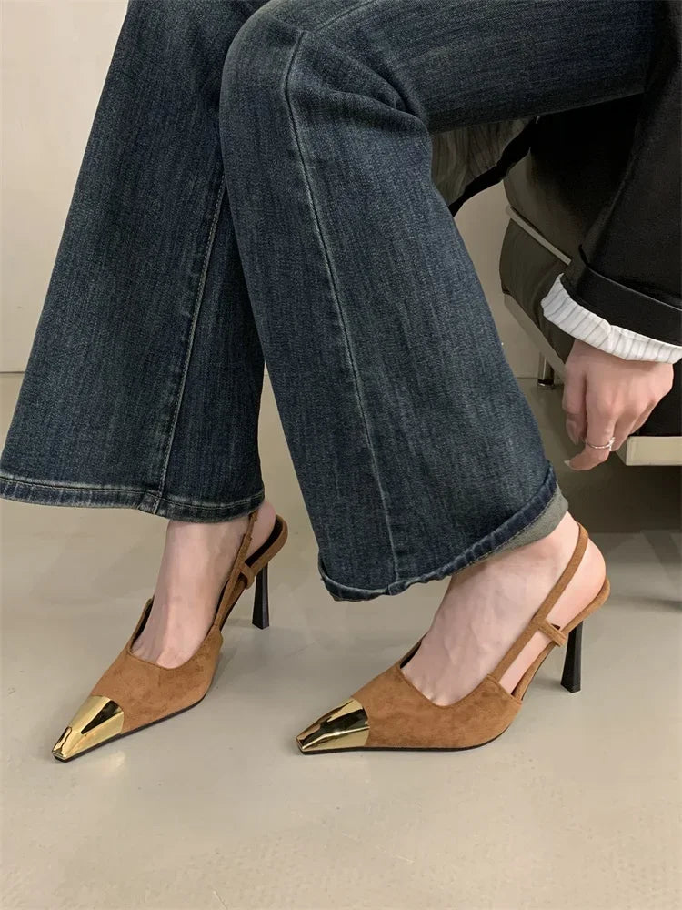 Sophisticated Eilyken high heel pumps displayed on a stylish backdrop, epitomising luxury footwear for women.