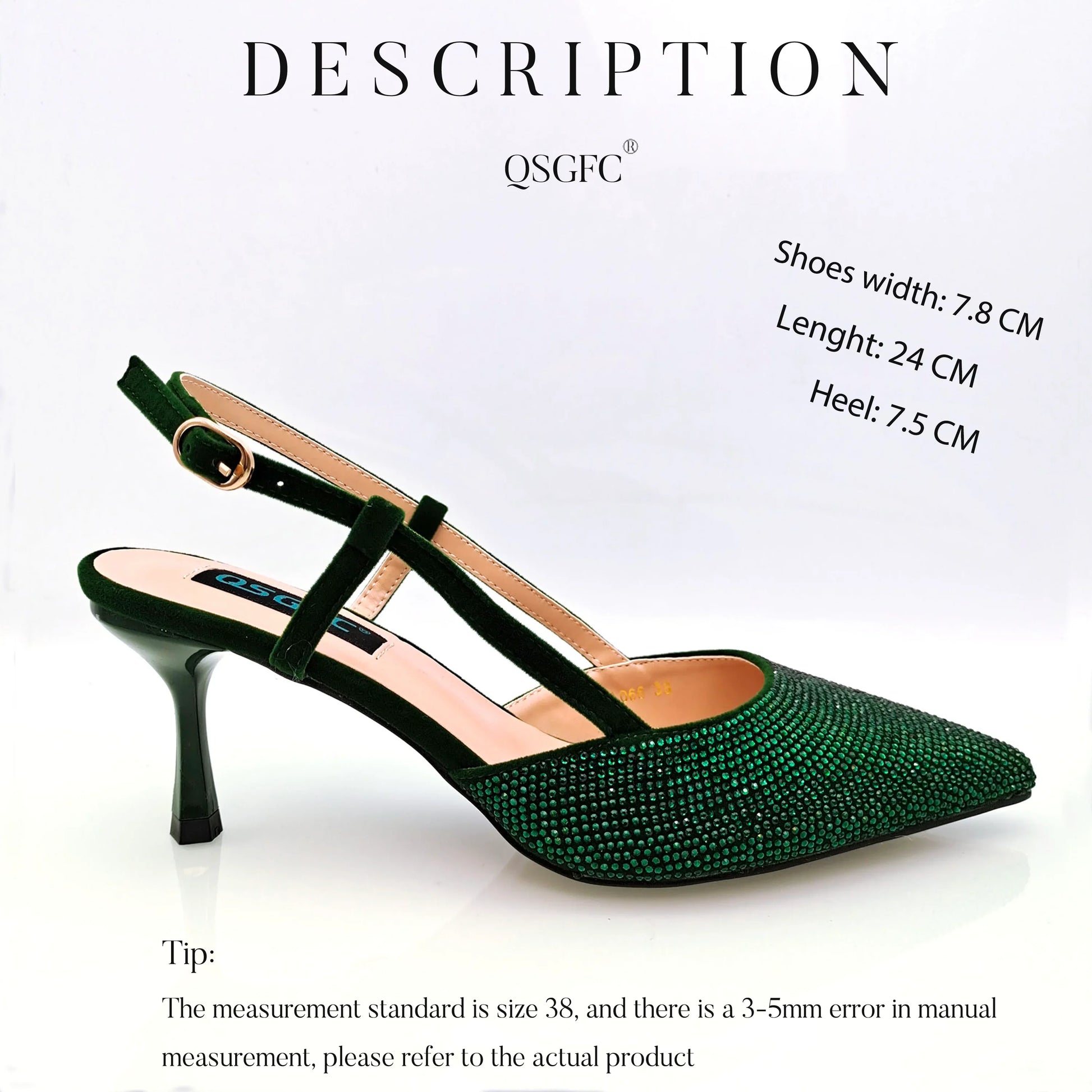 Fashionable green ladies shoulder bag styled for parties, with lace-up closure and high heel arrangements, epitomizing luxury glamour.