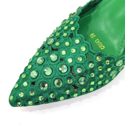 Elegant gold handbag featuring a metal handle, designed to complement the Venus Chan high heel shoe set for women.