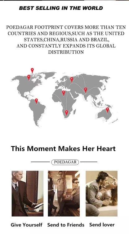 Fully functional POEDAGAR ladies quartz watch suitable for casual and fashion occasions, demonstrating its versatility and elegance.