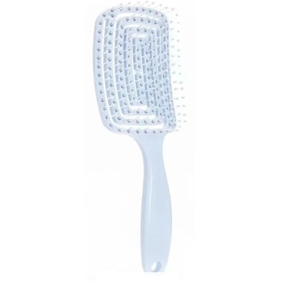 Elegant 1-piece elastic comb, ideal for fast detangling and luxurious scalp massage.
