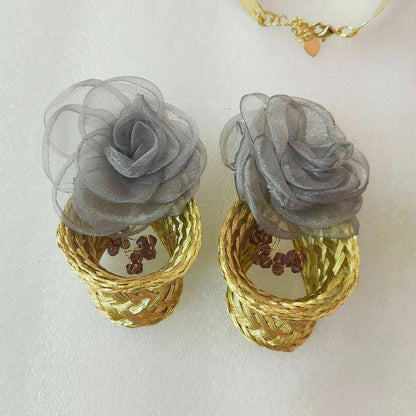 Chic gold color necklace from a luxurious women's jewelry set, showcasing intricate craftsmanship suitable for weddings and celebrations.