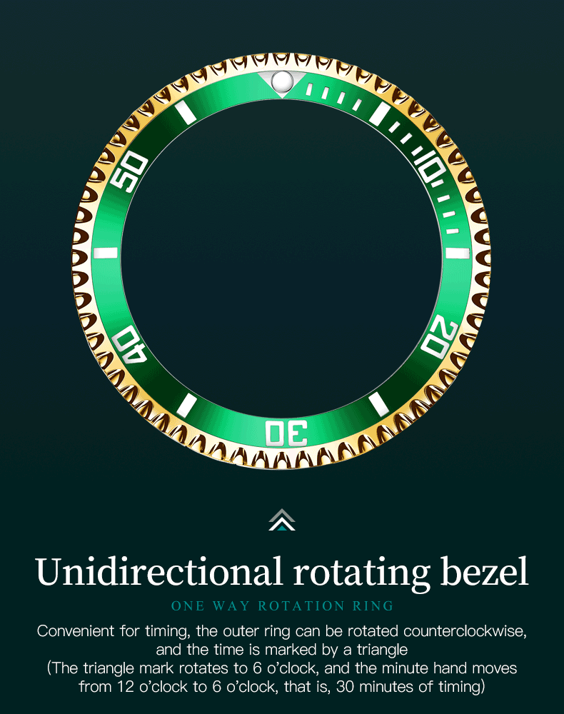 The elegant craftsmanship of a luxury men's watch, emphasizing its durable stainless steel construction and auto date functionality.