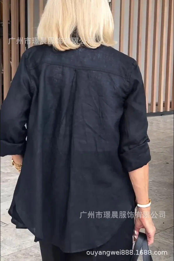 Elegant women’s matching outfit featuring a hollow out design, ideal for luxurious summer styling.