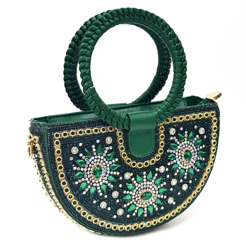 Close-up of the exquisite pointed toe design of women's evening party shoes enhancing elegance and sophistication.