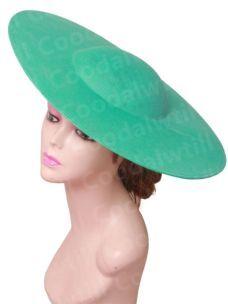 Fashionable headwear fascinator base, versatile for four seasons and various stylish outdoor events.