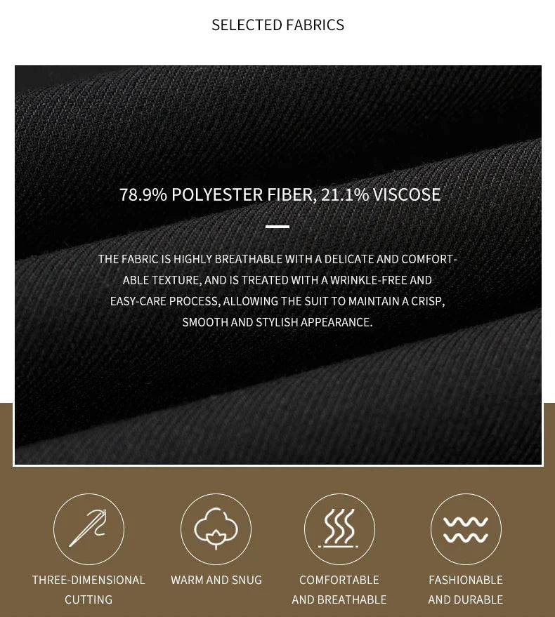 Italian slim fit business suit for men, showcasing an elegant design perfect for weddings and business events.