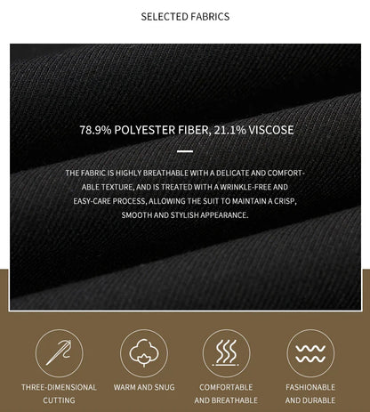 Italian slim fit business suit for men, showcasing an elegant design perfect for weddings and business events.