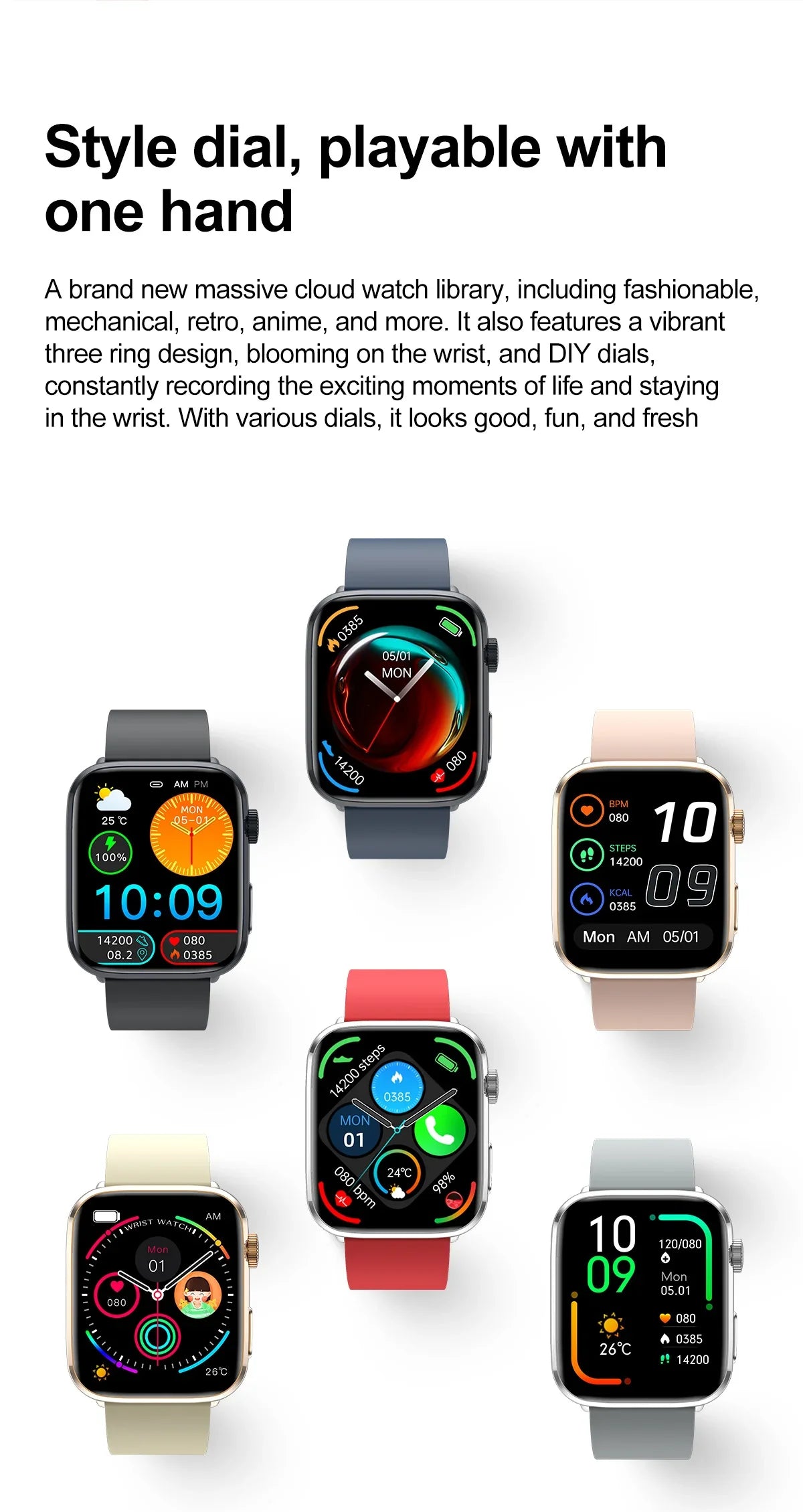 Luxury AI Diagnosis NFC Smart Watch for Women featuring a 1.85-inch AMOLED display, designed to monitor heart rate and blood pressure with stylish elegance.