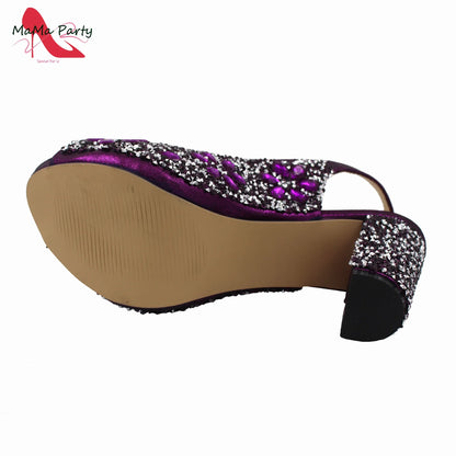 Stylish and high heel red sandals with a fashionable peep toe design and luxurious buckle strap, reflecting sophistication for women's fashion.