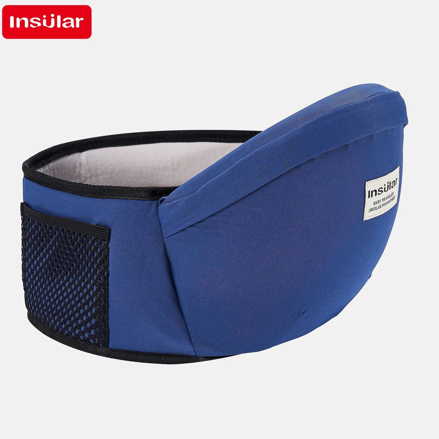 Elegant Baby Carrier with Hip Seat Sling, crafted for comfort and style, perfectly accommodating infants from 0 to 2 years.