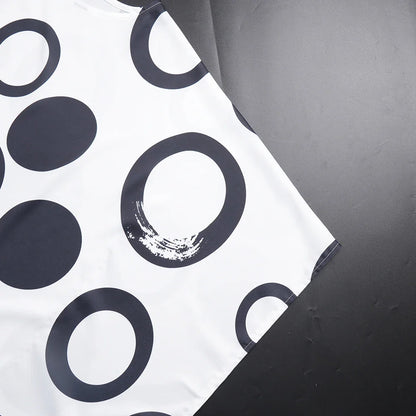 Elegant one-size chiffon abaya in a sophisticated cut, designed for graceful movement at celebrations.