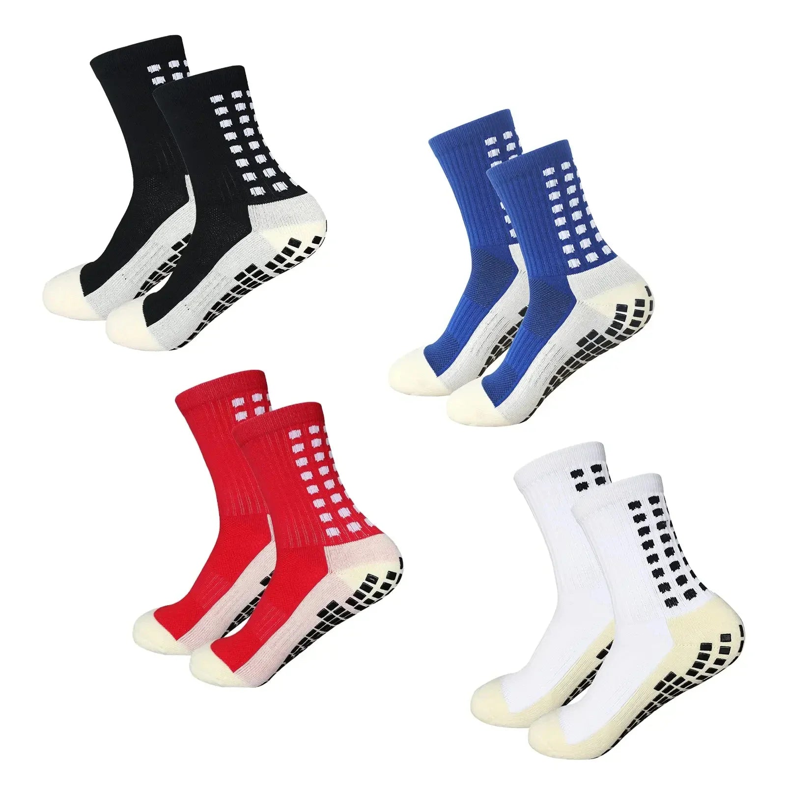 Premium mid-calf sports socks for men, combining comfort and style for a luxurious athletic experience.
