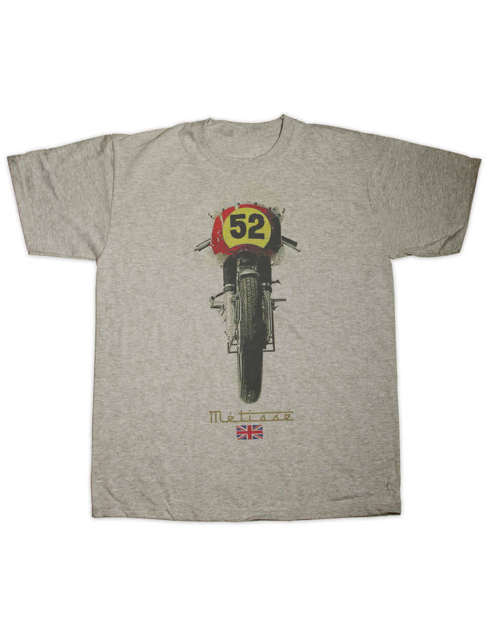 Celebrate The Legacy Of The Matchless Metisse T-Shirt - Premium Cotton, Vintage Motorcycle Design