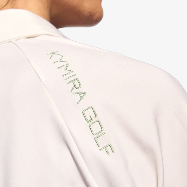 Elegant KYMIRA women's golf polo shirt featuring infrared technology, ideal for enhancing performance on the course, available in sizes S-XL.