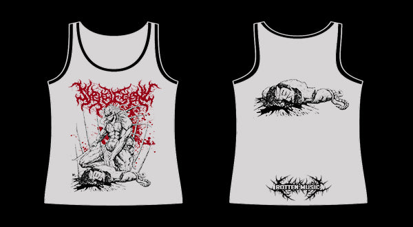 Luxury Syphilectomy T-Shirt by Rancid Offal Records, showcasing premium fabric and an exclusive design for music enthusiasts.