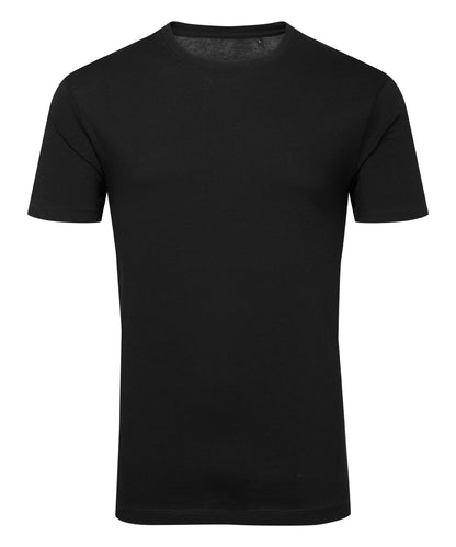 Luxurious lightweight organic cotton t-shirt in a classic crew neck style, perfect for effortless everyday fashion.