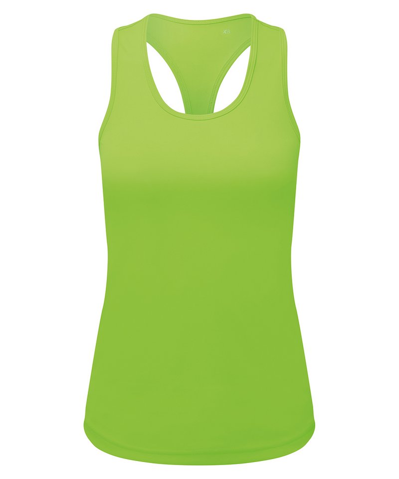 Breathable and lightweight women’s activewear vest, ideal for high-output activities, featuring minimal seams for a smooth finish and reduced chafing.
